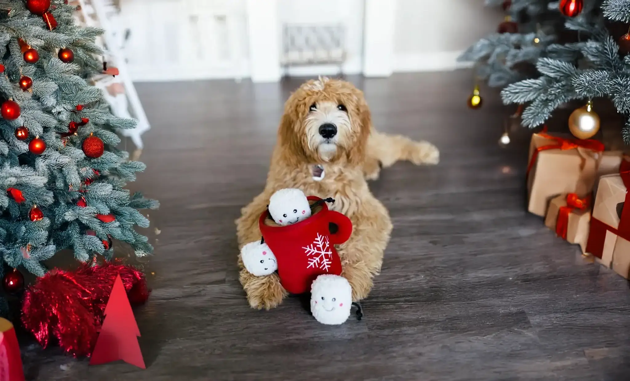 ZippyPaws Holiday Zippy Burrow Hot Cocoa