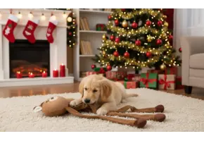 ZippyPaws EcoZippy Holiday Crinkle Reindeer