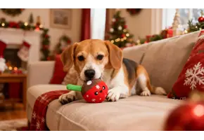 HugSmart Happy Woofmas – Hot Cocoa Ball