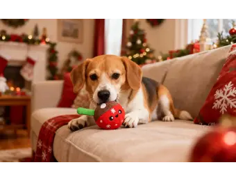 HugSmart Happy Woofmas – Hot Cocoa Ball