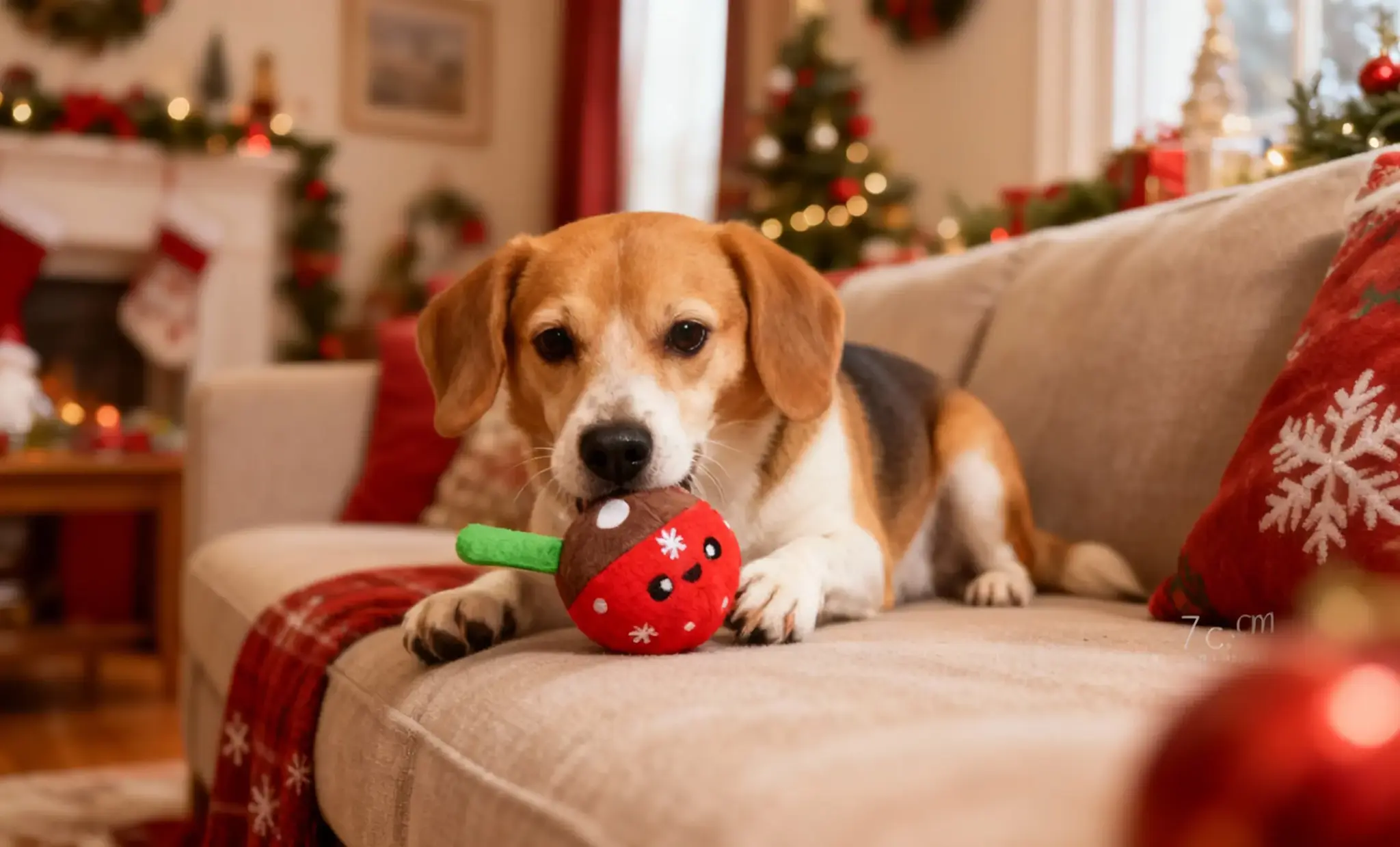 HugSmart Happy Woofmas – Hot Cocoa Ball