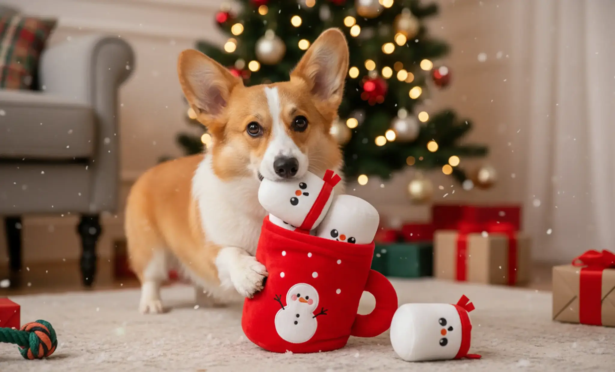 HugSmart Happy Woofmas – Hot Chocolate