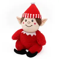 ZippyPaws Holiday Cheeky Chumz Red Elf