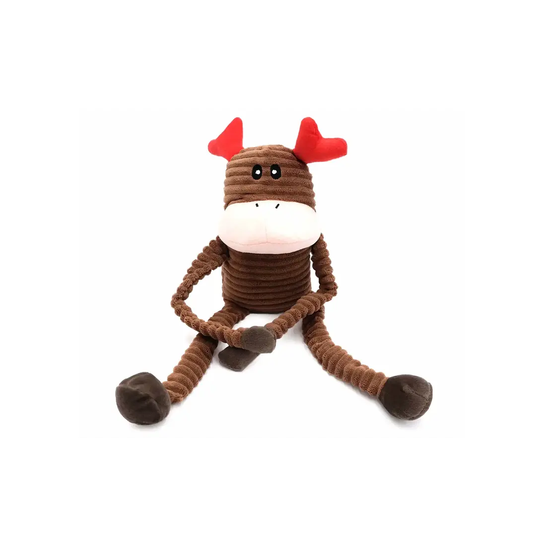 ZippyPaws Holiday Crinkle Reindeer