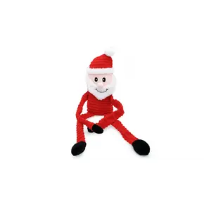 ZippyPaws Holiday Crinkle Santa Large