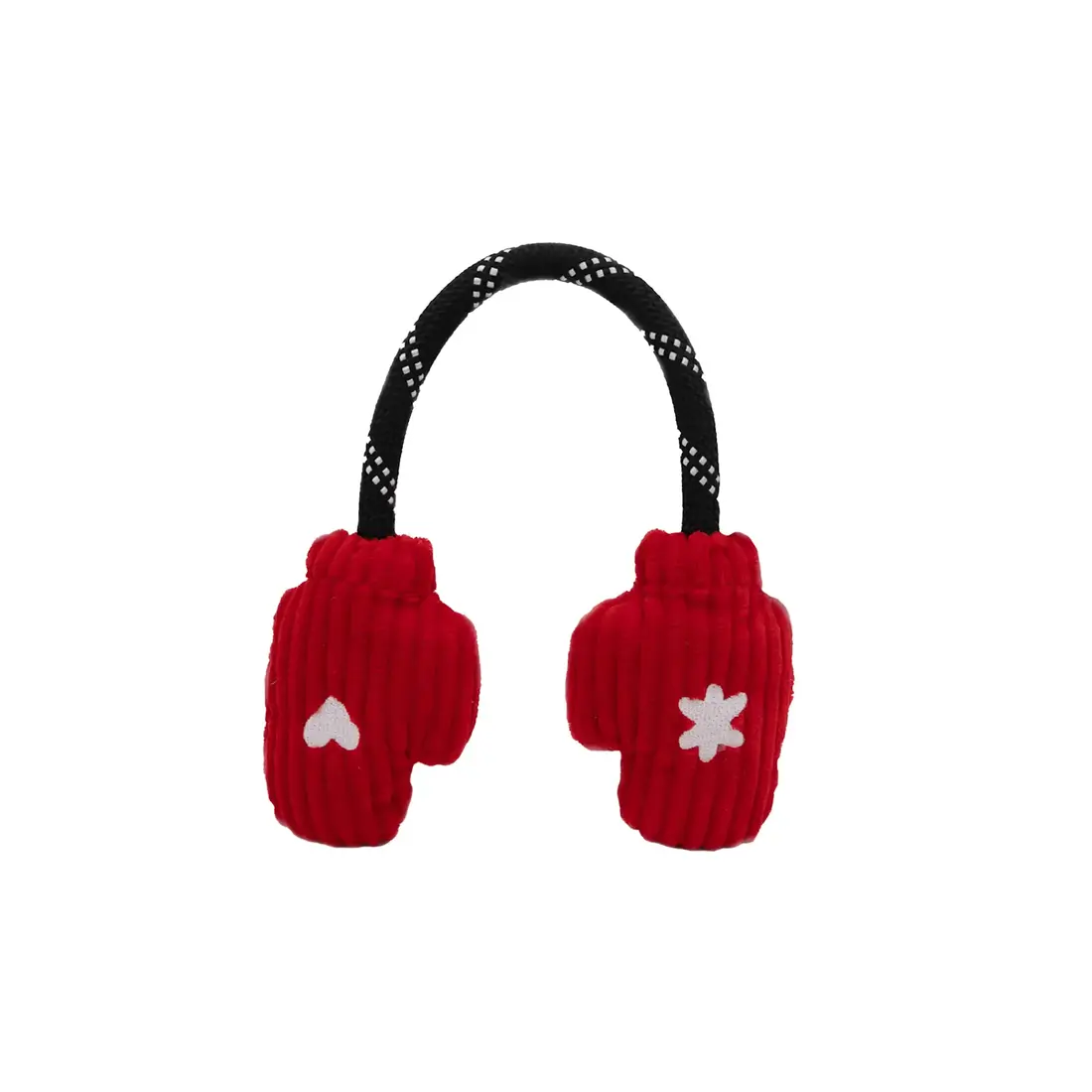 ZippyPaws Holiday RopeTugz Mittens