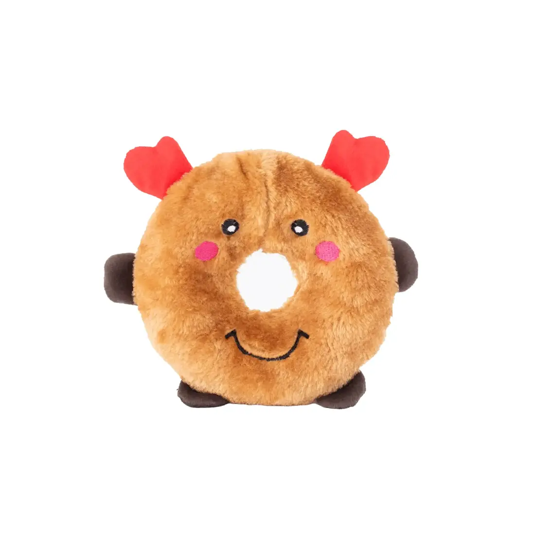 ZippyPaws Holiday Donutz Buddies Reindeer