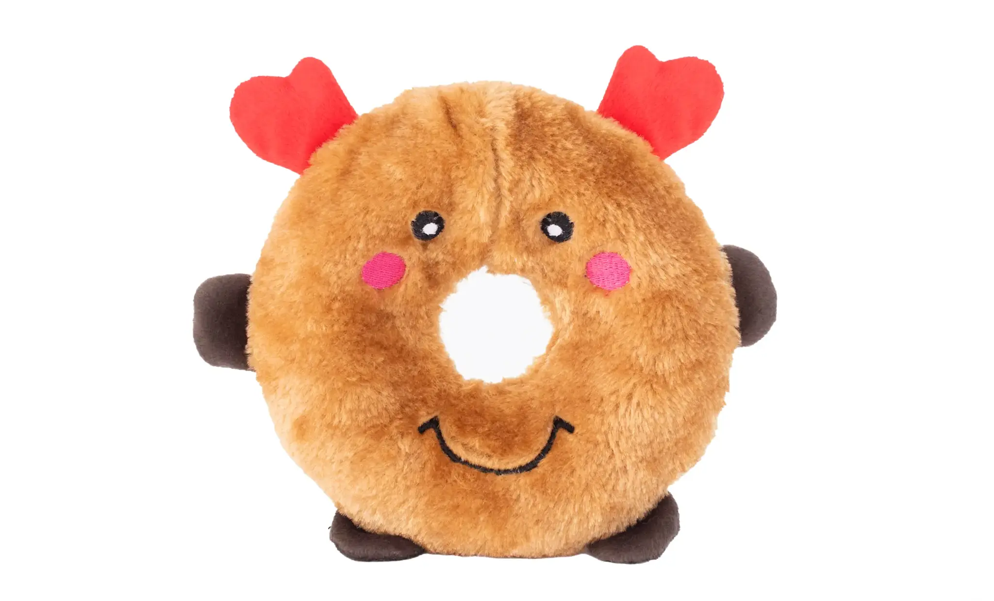 ZippyPaws Holiday Donutz Buddies Reindeer