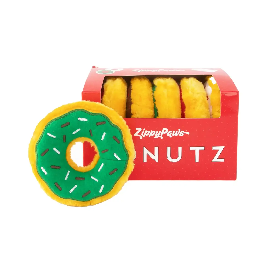 ZippyPaws Holiday Mini Donutz Gift Box ( 6- pack )