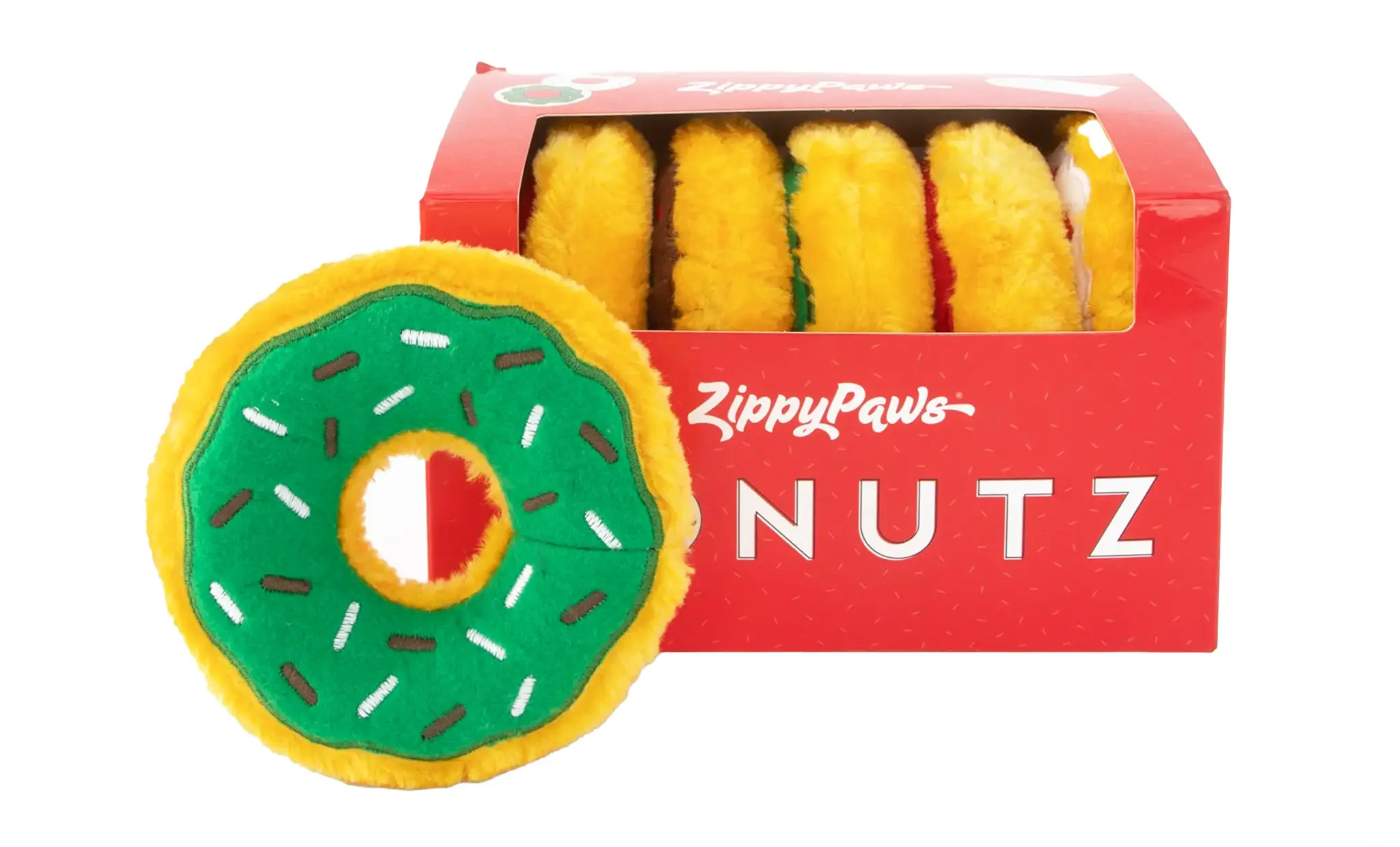 ZippyPaws Holiday Mini Donutz Gift Box ( 6- pack )