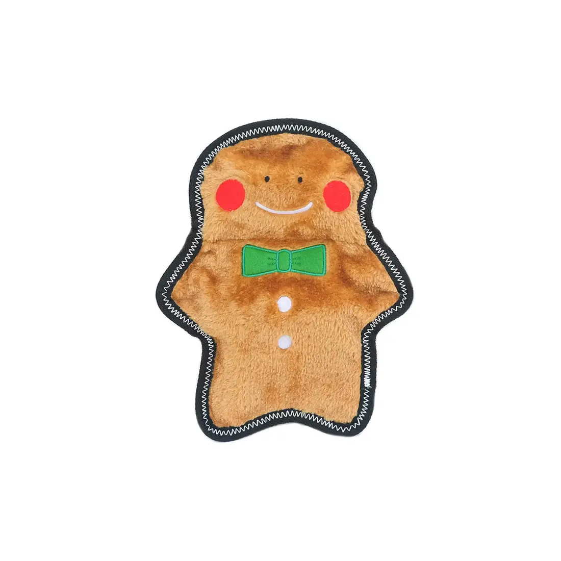 ZippyPaws Holiday Z-Stitch Gingerbread Man