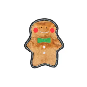 ZippyPaws Holiday Z-Stitch Gingerbread Man