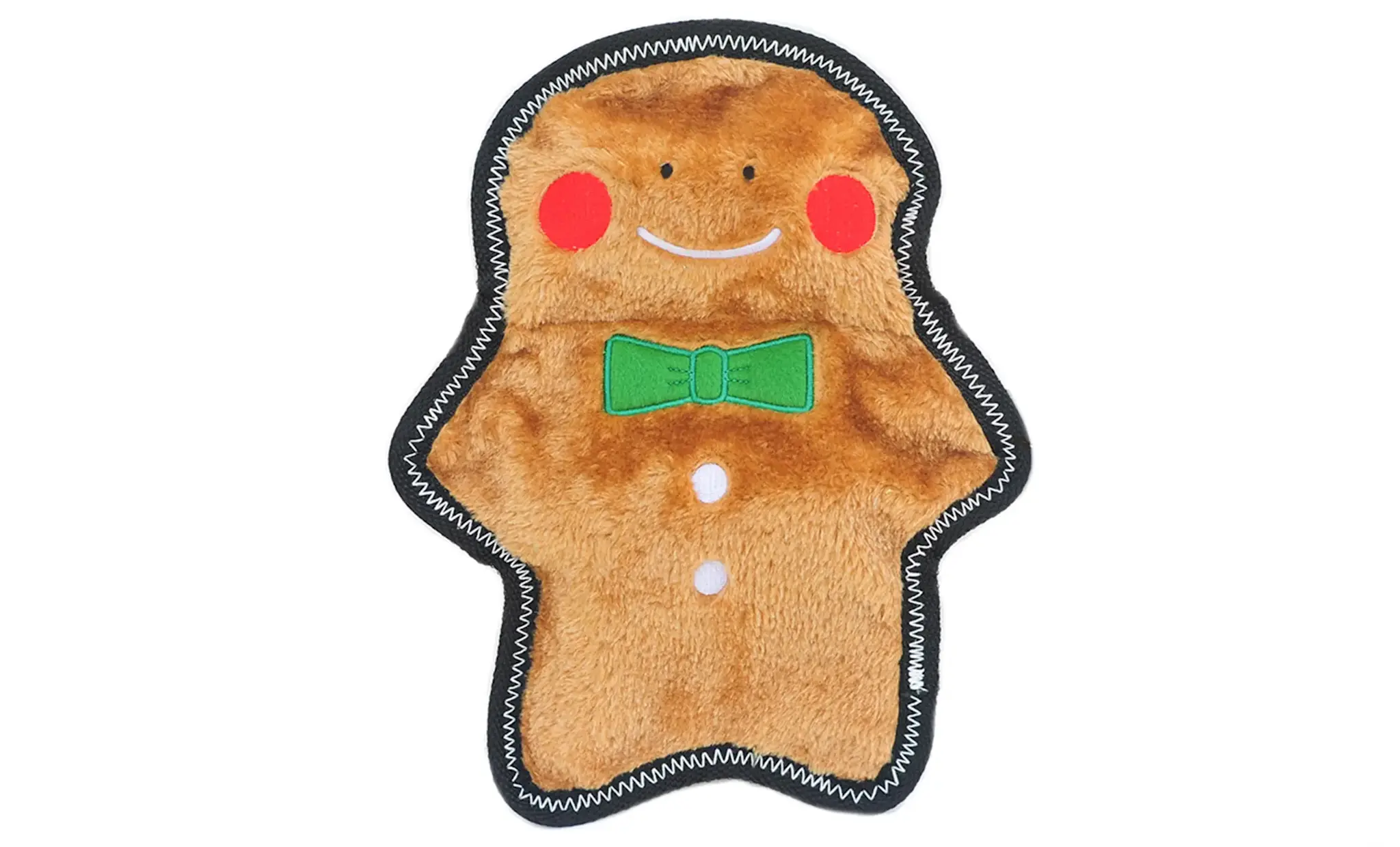 ZippyPaws Holiday Z-Stitch Gingerbread Man