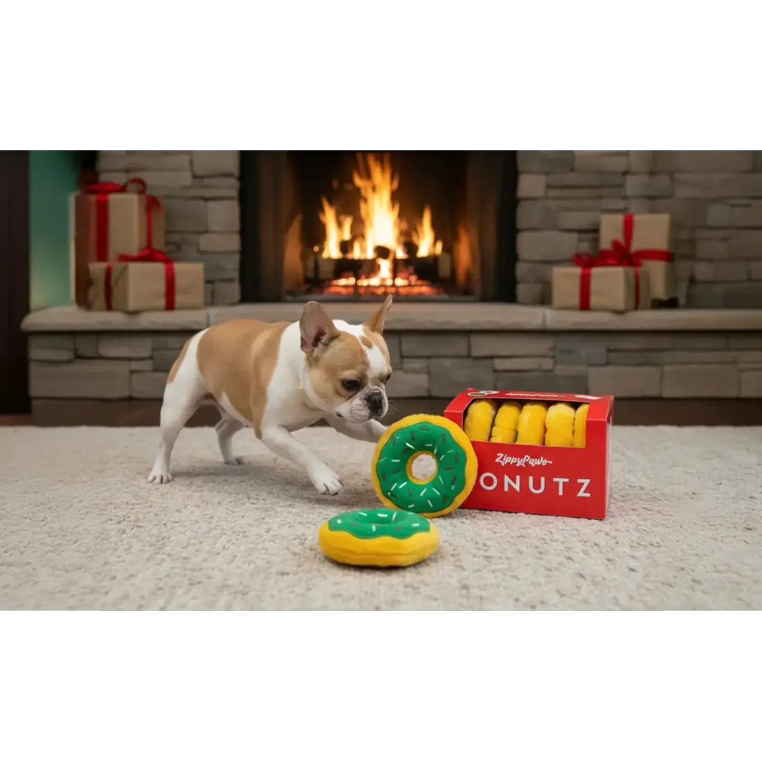 ZippyPaws Holiday Mini Donutz Gift Box ( 6- pack )