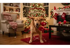 ZippyPaws Holiday RopeTugz Mittens