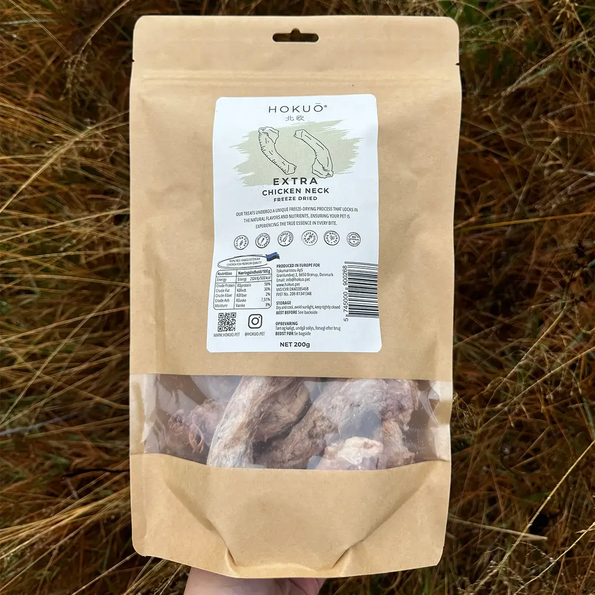 Hokuō® Extra Gevriesdroogde Kippennek