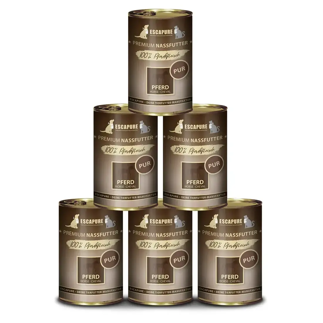 Escapure Natvoer Paard Puur