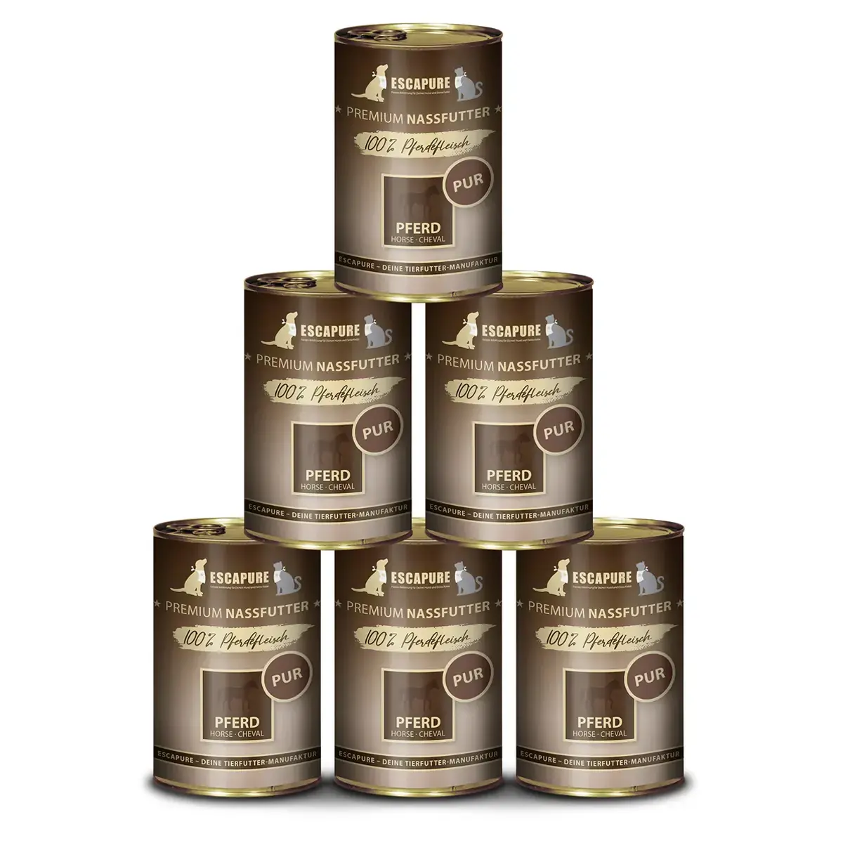 Escapure Natvoer Paard Puur