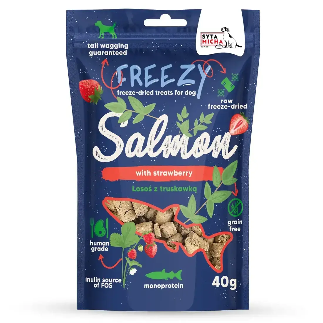 Syta Micha FREEZY Salmon with Strawberry