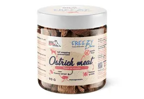 Syta Micha FREEZY Pure – 100% Ostrich Meat – Gevriesdroogd