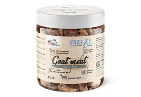 Syta Micha FREEZY Pure – 100% Goat Meat – Gevriesdroogd