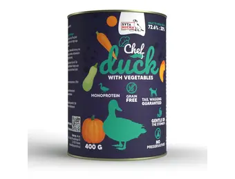 Syta Micha Wet Dog Food Duck with Vegetables