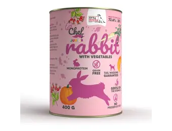 Syta Micha Wet Dog Food Rabbit with Vegetables Junior