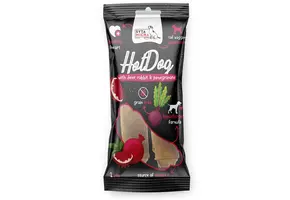 Syta Micha Hot Dog Chew Rabbit with Pomegranate in Deer Skin
