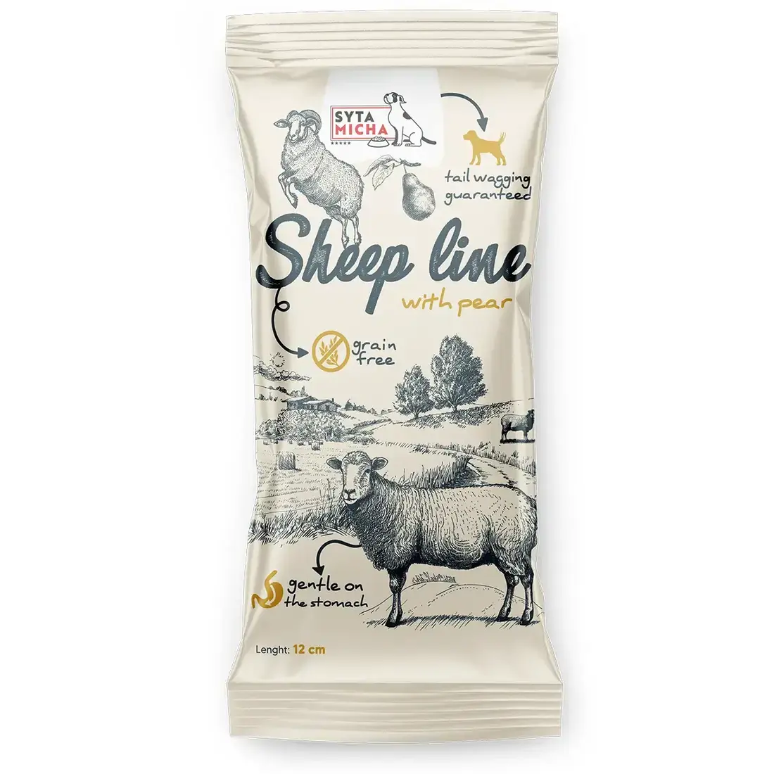 Syta Micha Sheep Line Chew Bone with Pear
