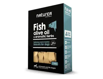 Naturea Biscuits Fish, Olive Oil & Aromatic Herbs