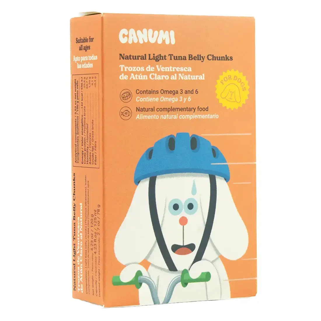 Canumi Natuurlijke Tonijn Buikstukjes