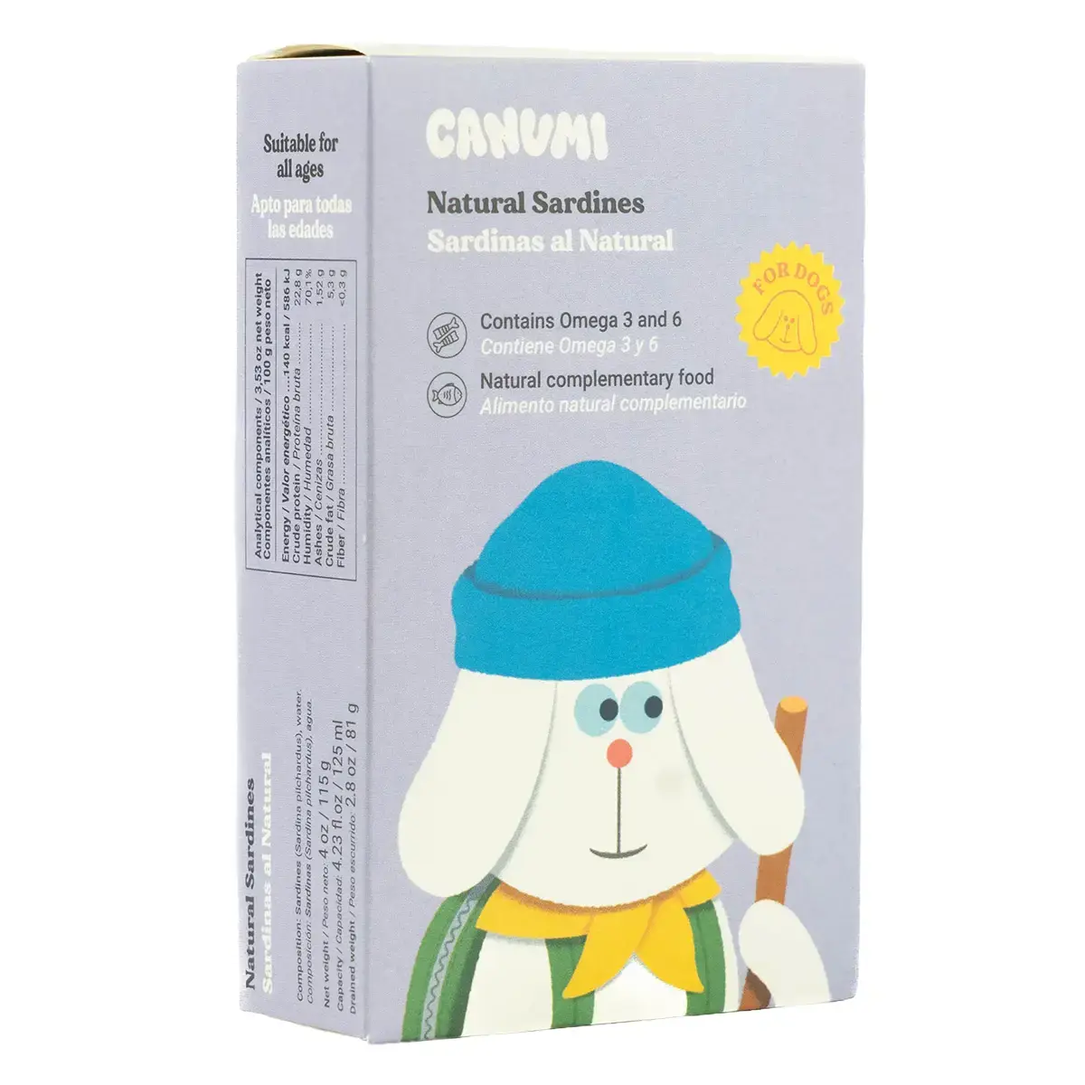 Canumi Natuurlijke Wilde Sardientjes