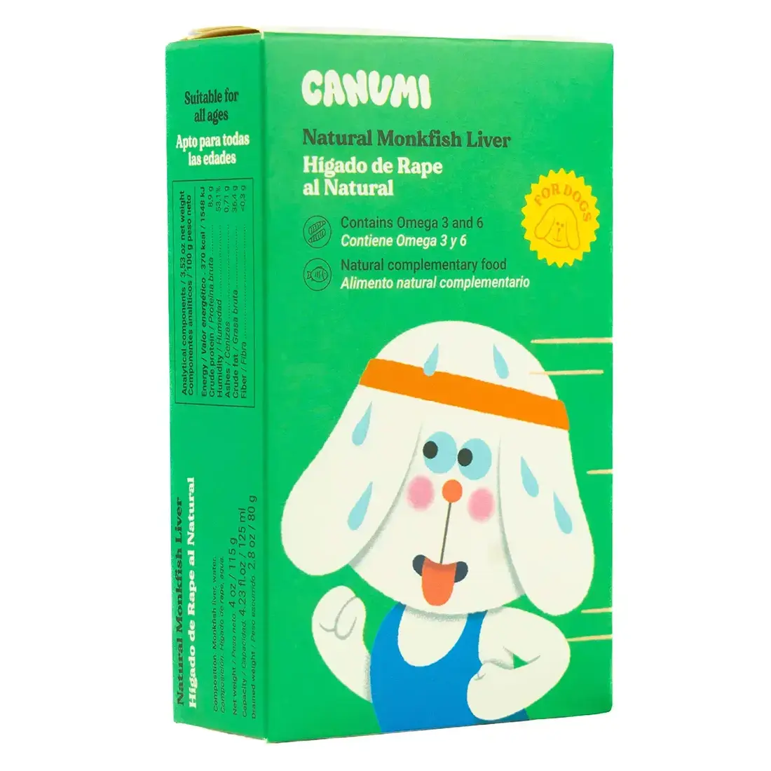 Canumi Natuurlijke Zeeduivellever