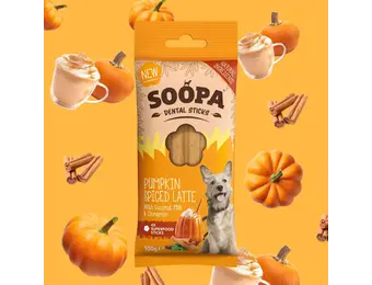 Soopa  Pumpkin Spiced Latte Dental Sticks