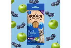 Soopa Apple & Blueberry Dental Sticks