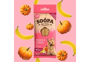 Soopa Banana & Pumpkin Mini Dental Sticks