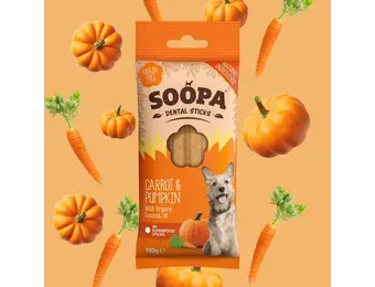 Soopa Carrot & Pumpkin Dental Sticks
