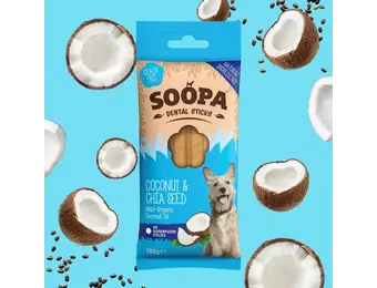 Soopa Coconut & Chia Seed Dental Sticks