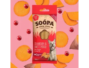 Soopa Cranberry & Sweet Potato Dental Sticks