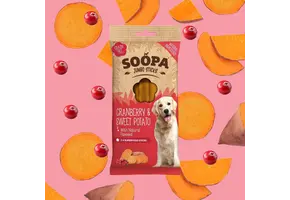 Soopa Cranberry & Sweet Potato Jumbo Dental Sticks