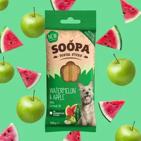 Soopa Watermelon & Apple Dental Sticks
