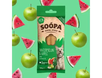 Soopa Watermelon & Apple Dental Sticks