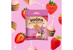 Soopa Strawberry & Coco-Cream Cupcake Healthy Bites