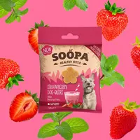 Soopa Strawberry & Dog Quiri Healthy Bites