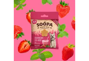 Soopa Strawberry & Dog Quiri Healthy Bites