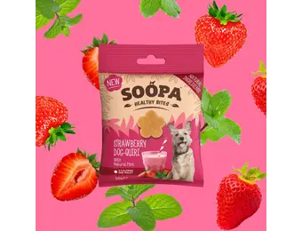 Soopa Strawberry & Dog Quiri Healthy Bites