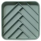 Dogged Chevron Slowfeeder Bowl