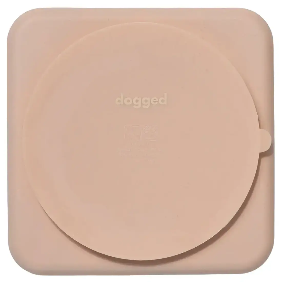 Dogged Chevron Slowfeeder Bowl