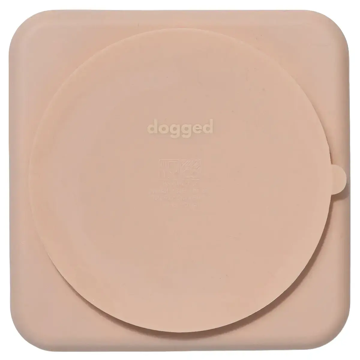 Dogged Chevron Slowfeeder Bowl