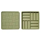 Dogged 3 in 1 Parquet Slowfeeder Bowl